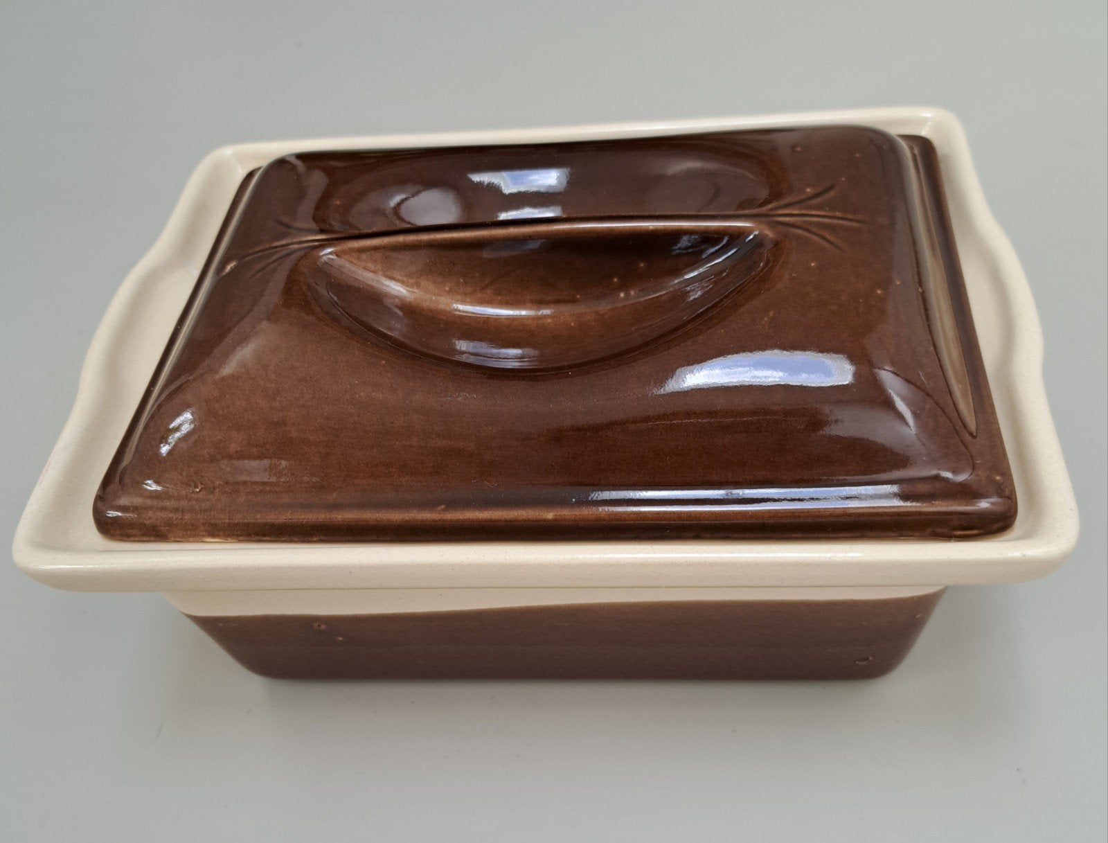 Gave vintage oven- en/of patéschaal, Ophalen of Verzenden