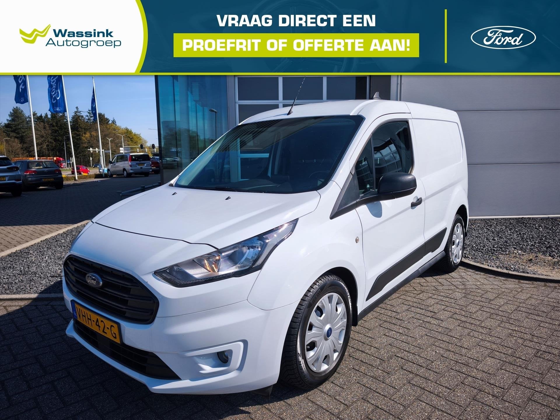 Ford Transit Connect 220 L1 1.5 TDCI 100pk Automaat Trend |, 1486 kg, Stof, Gebruikt, Euro 6