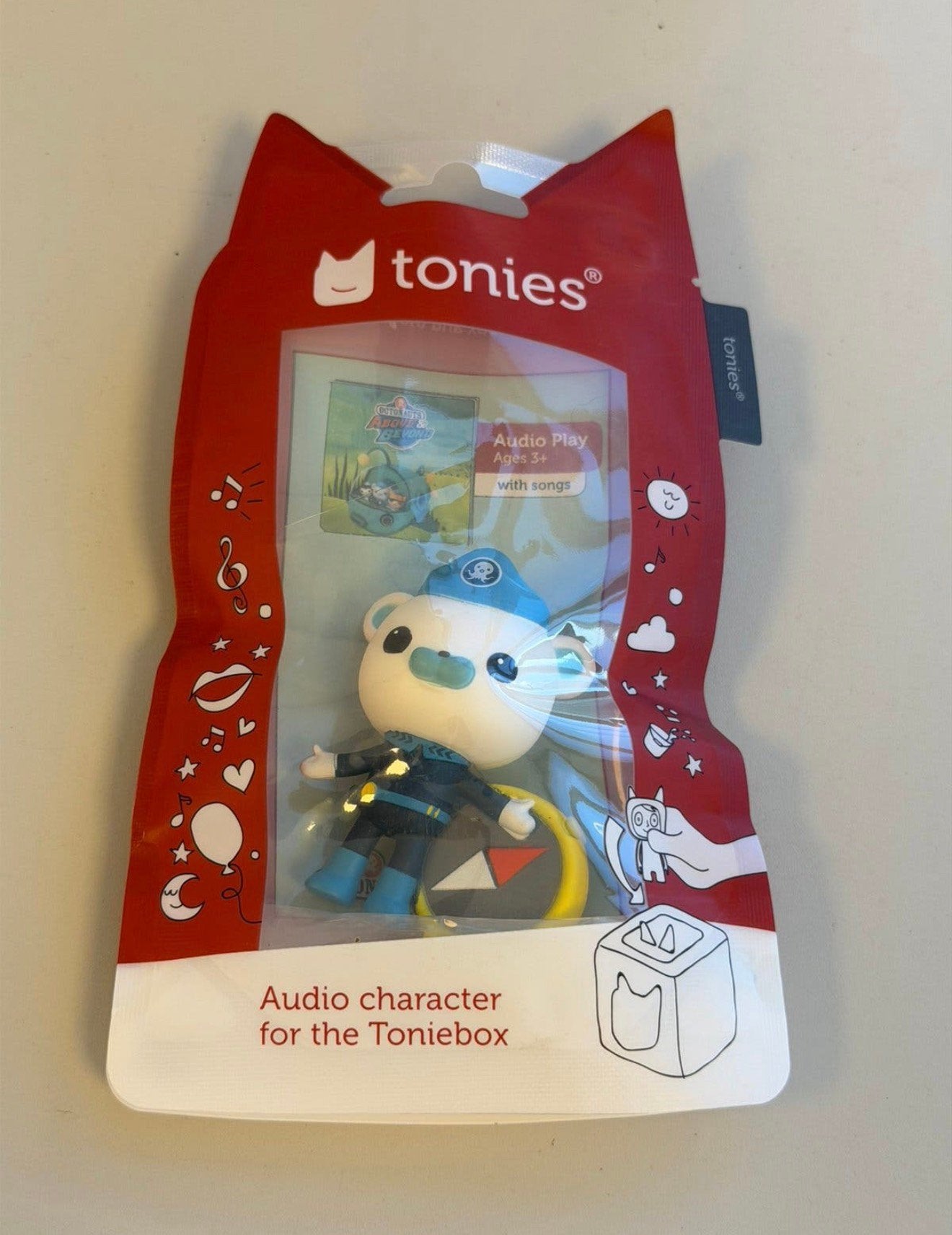 Tonies Octonauten Kapitein Kwadraat Audio Character Nieuw, P, P, P, Nieuw