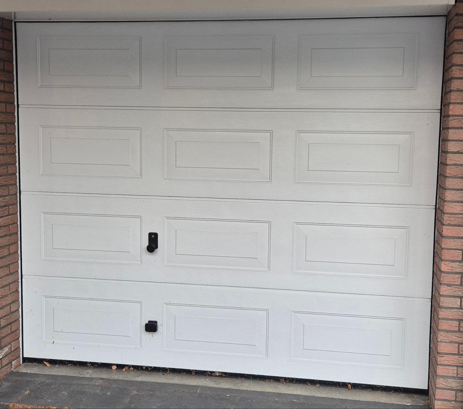 Elektrische Garagedeur - 250x213, Ophalen, 120 cm of meer, Garagedeur, Zo goed als nieuw