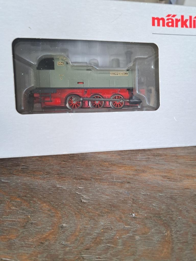 Märklin Kupferzell stoomloc digitaal nieuw, Hobby en Vrije tijd, Modeltreinen | H0, Wisselstroom, Locomotief, Ophalen of Verzenden