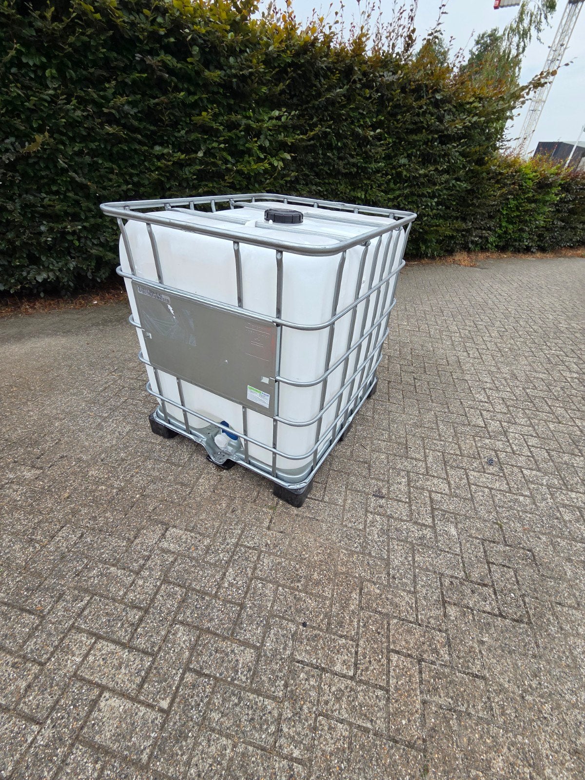 IBC Tank 1000 liter - Zo goed als nieuw, Ophalen, 100 cm of meer, 60 cm of meer, Bak of Kist