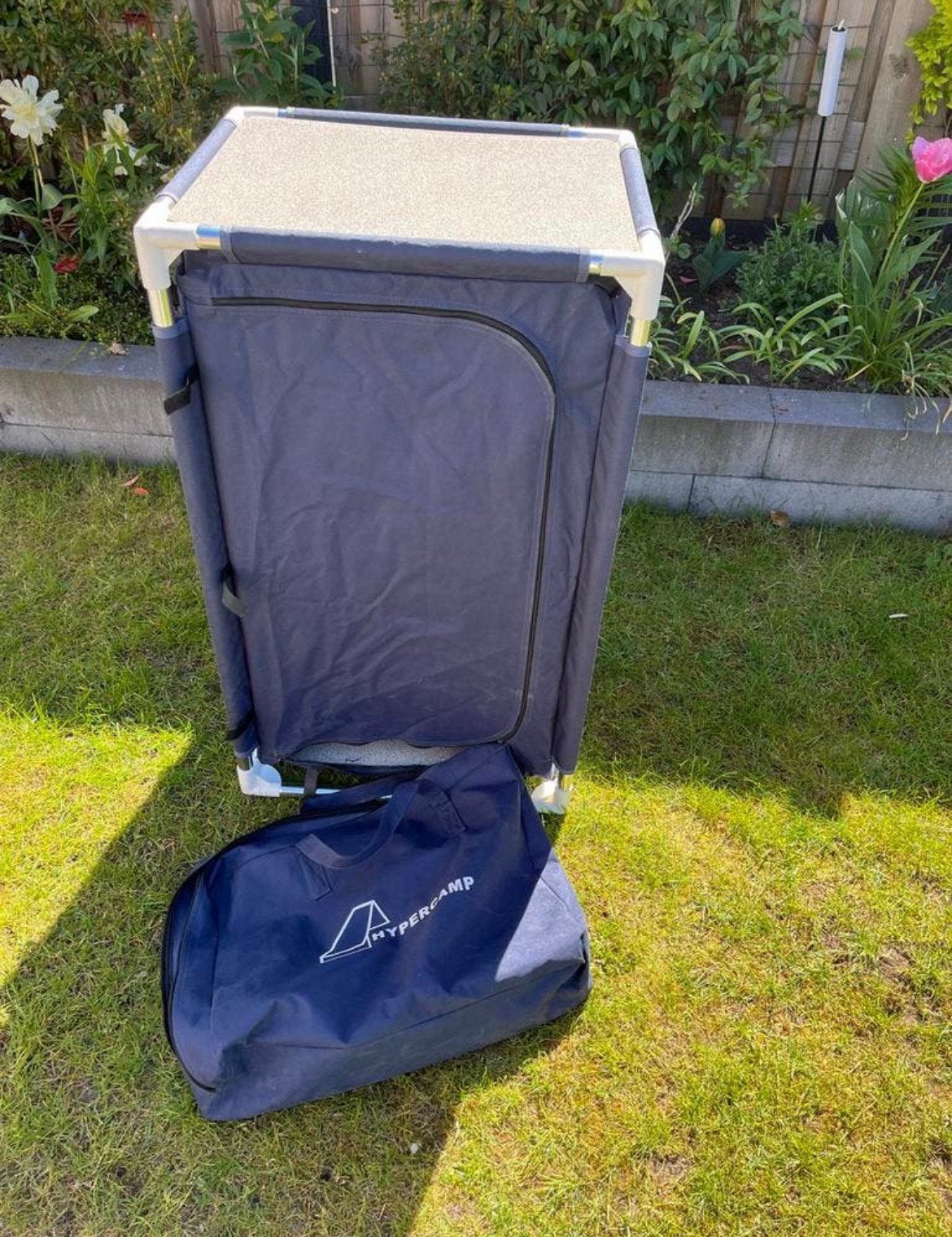 Campingkast hypercamp (61x51x100cm), Verzenden, Zo goed als nieuw, Campingkast