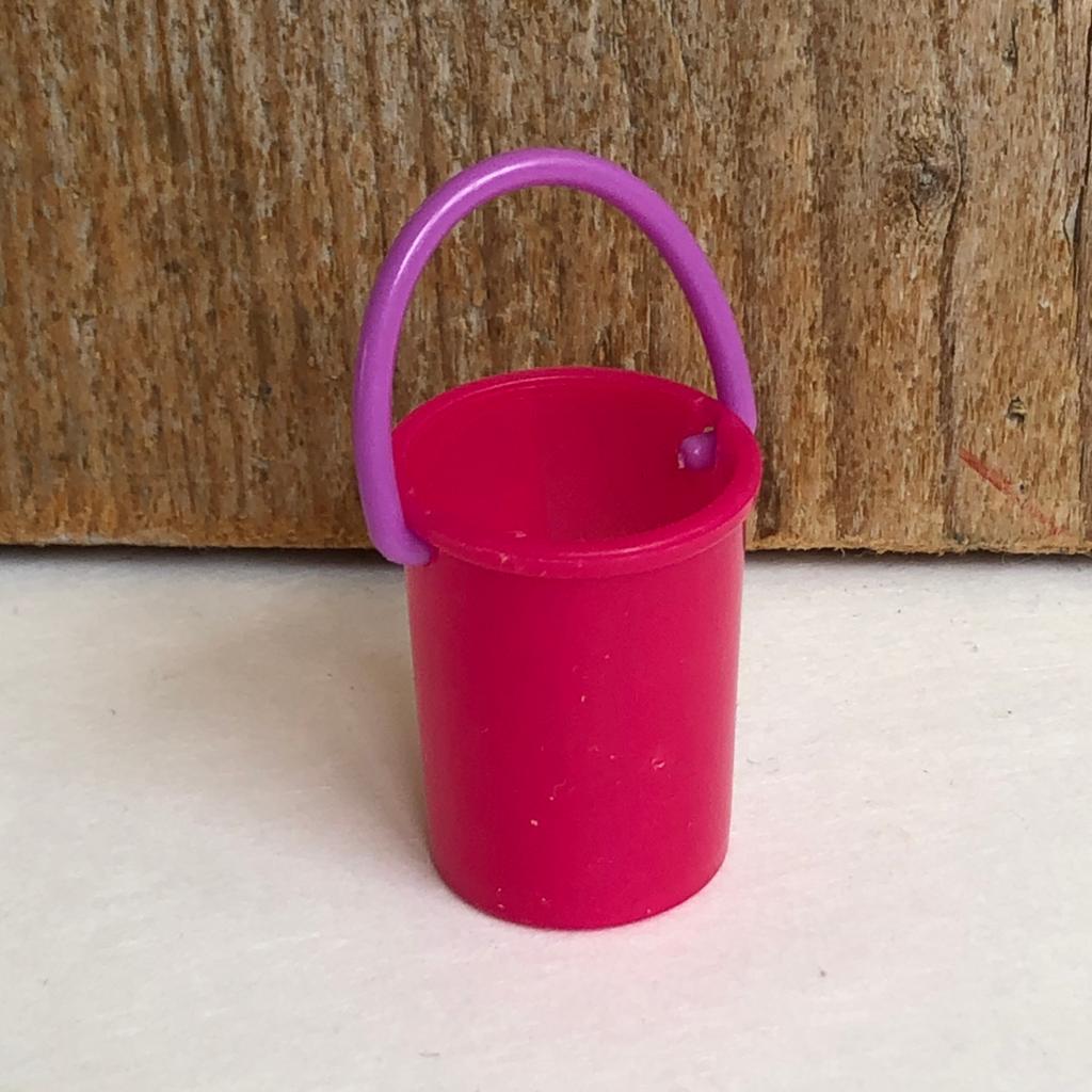 Roze paarse emmer voor Barbie kind, Ophalen of Verzenden, Zo goed als nieuw, Barbie