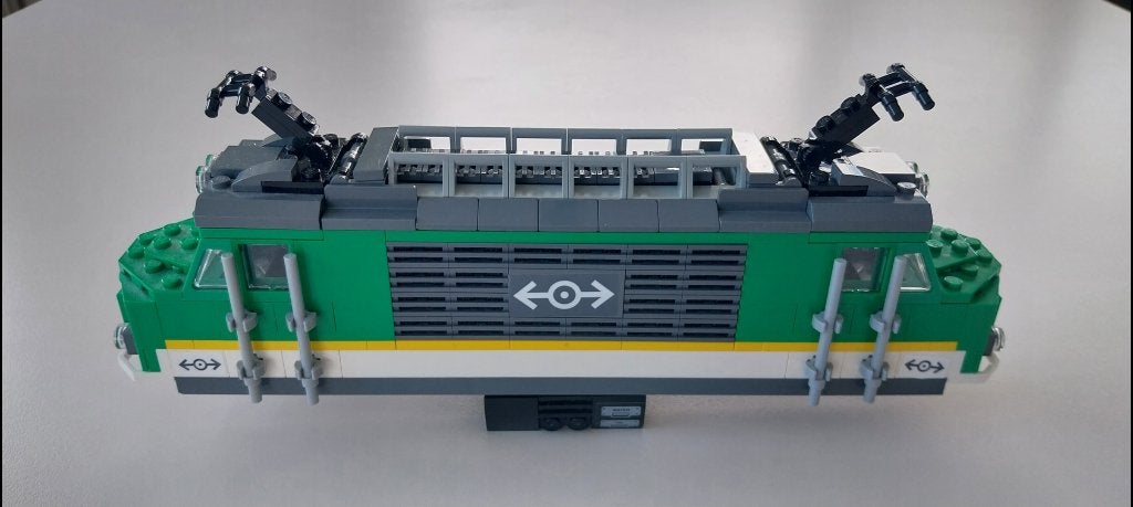 Lego trein locomotief 60198 bovenbouw, City, Lego, Ophalen of Verzenden, Zo goed als nieuw