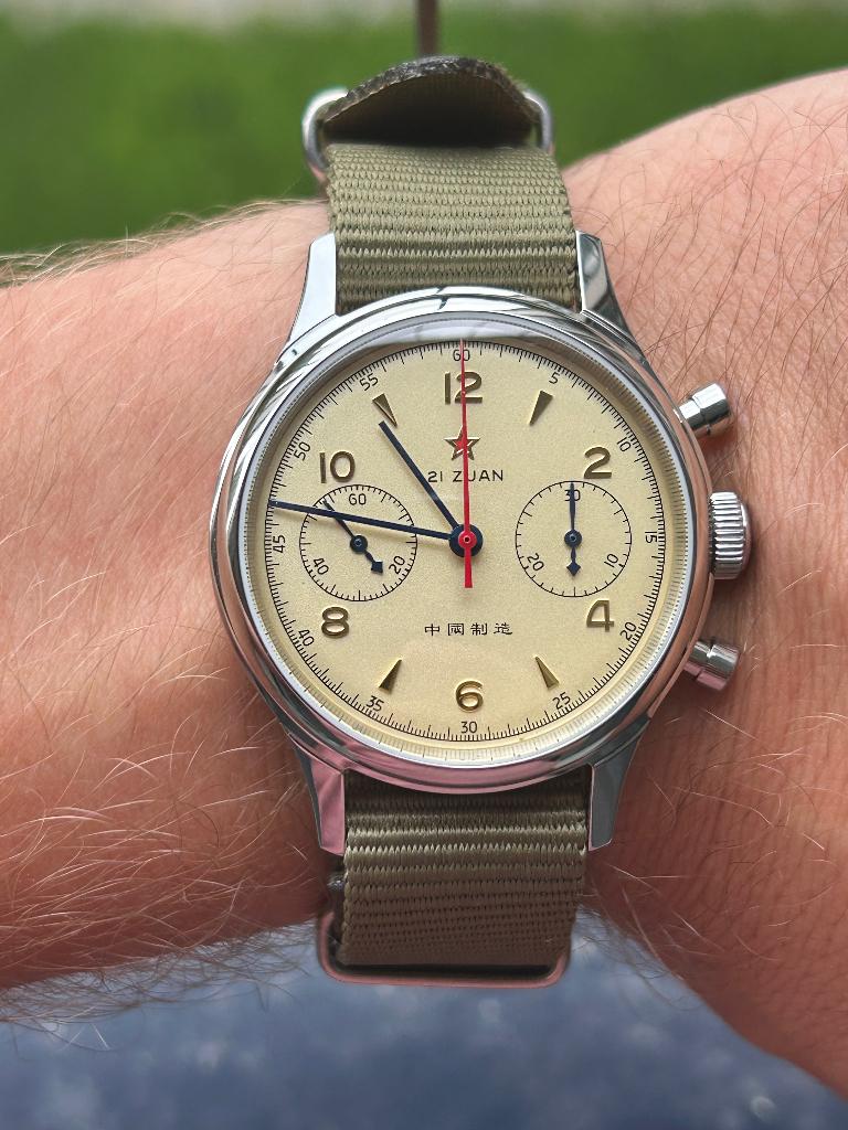 Seagull 1963 Sugess 38mm Saffier Swan Neck LTD 0050/1000-NEW, Ophalen, Nieuw, Overige materialen, Overige merken
