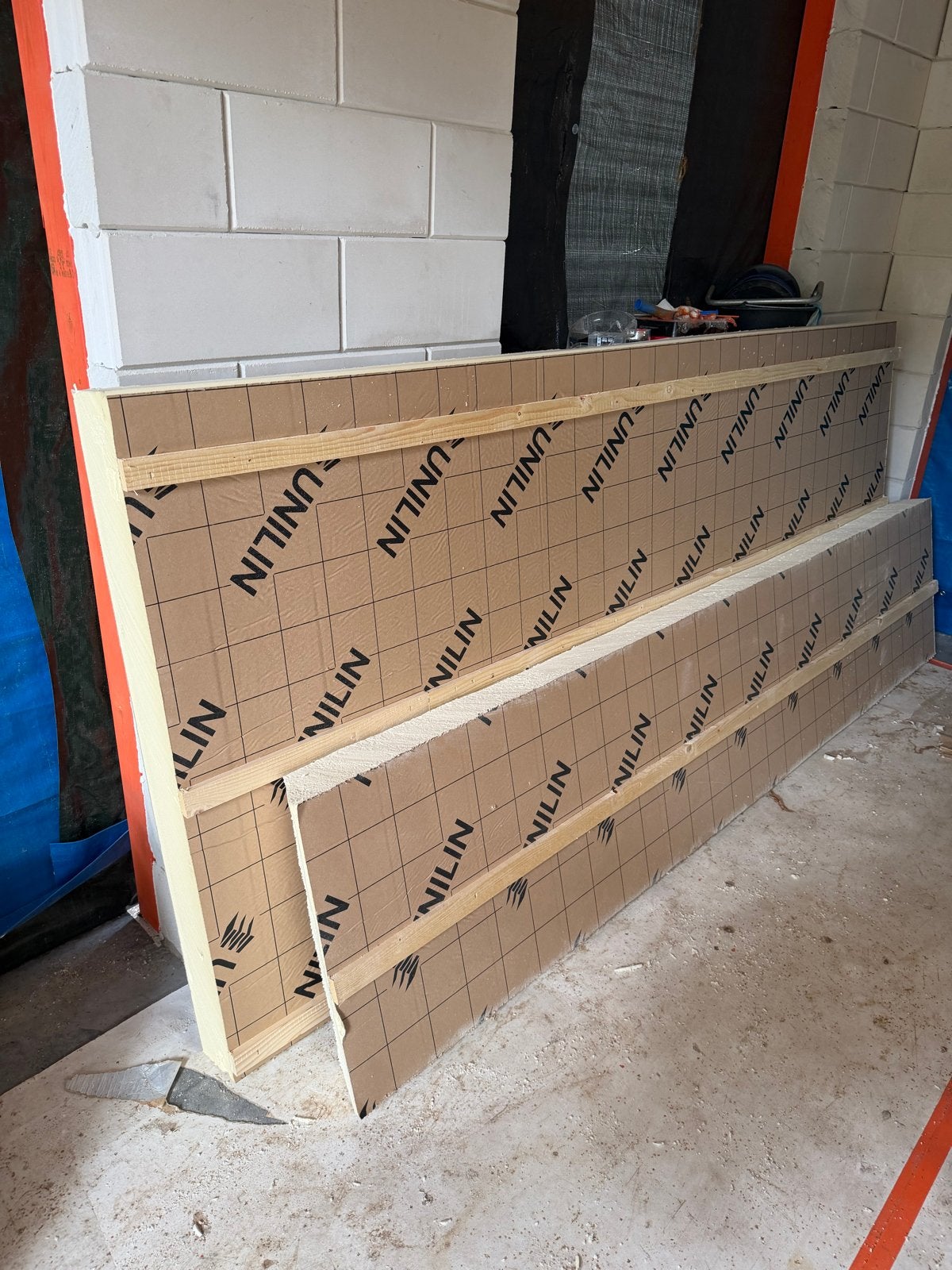 Unilin Roof Reno 5.5 dakplaten (2 stuks: nieuw en gezaagd), Nieuw, Hardschuim (Pir), Minder dan 5 m², 8 tot 12 cm