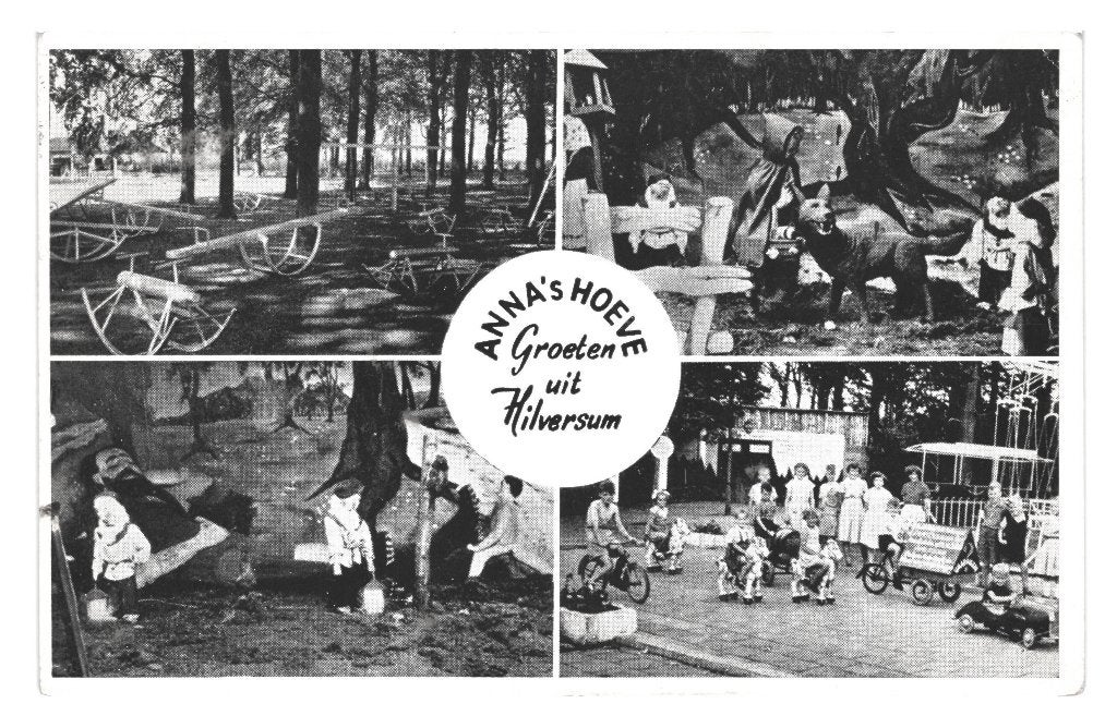 947255	Hilversum	Anna s Hoeve zegel	Koeltorens Staatsmijnen, Ophalen of Verzenden, 1960 tot 1980, Gelopen, Noord-Holland