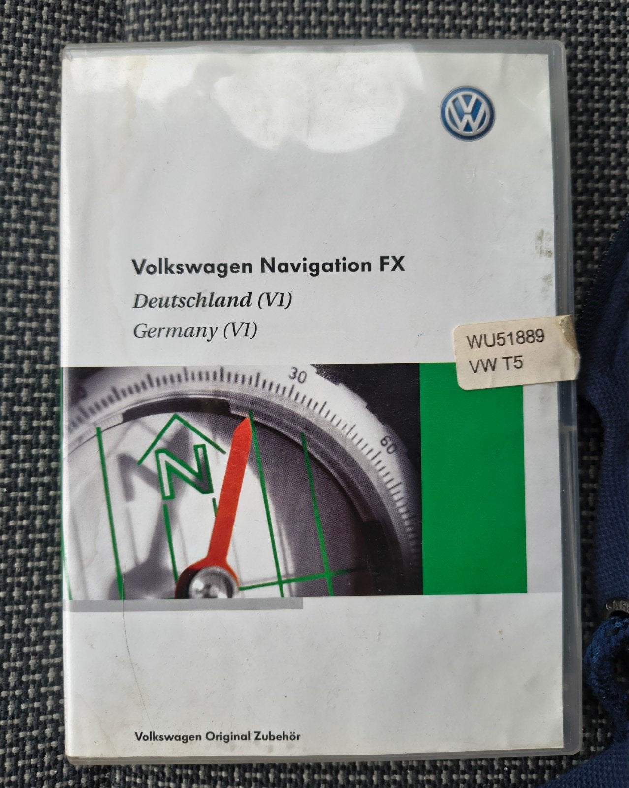 VW Navigation FX Duitsland V1 T5 Disc Navigatie, Ophalen of Verzenden, Gebruikt