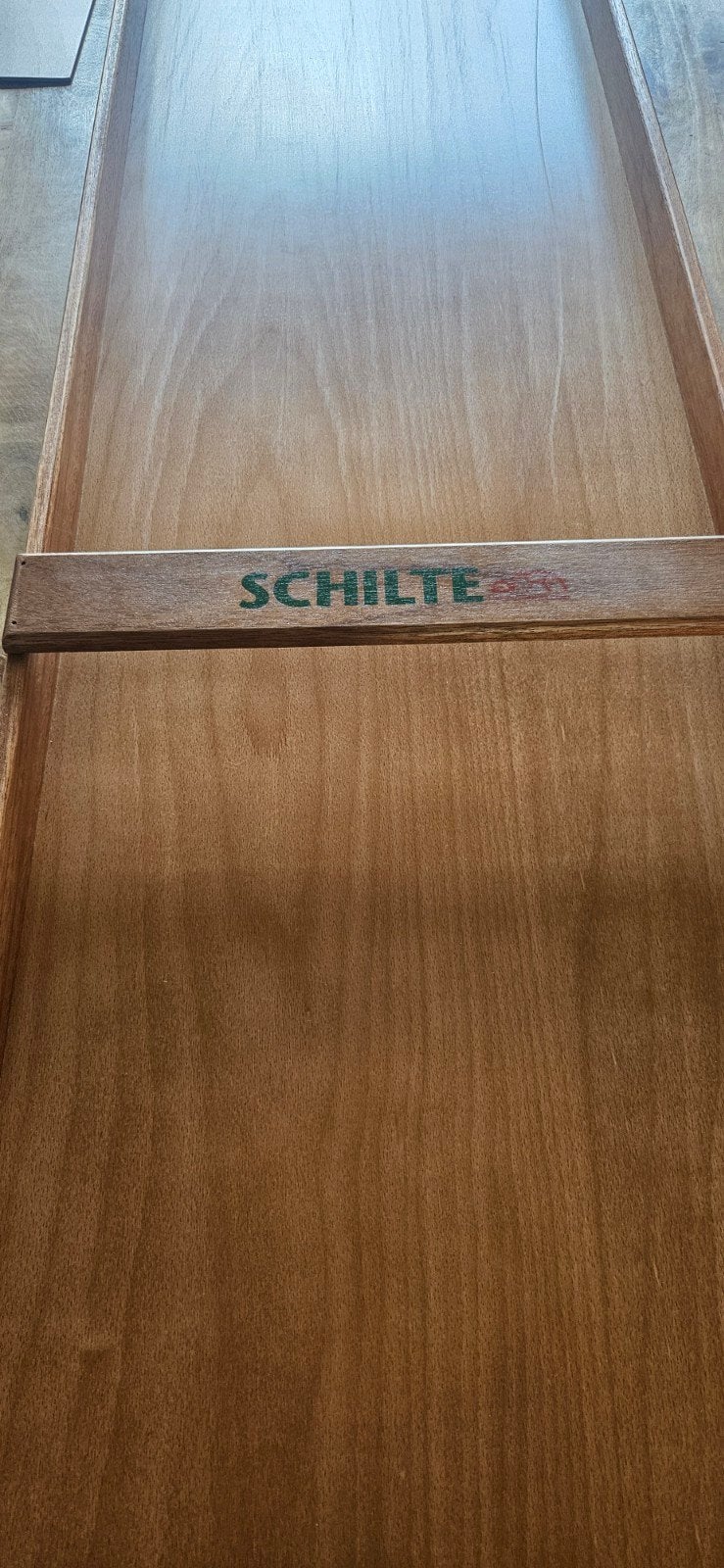 Schilte Sjoelbak - Zo goed als nieuw, Ophalen, Zo goed als nieuw, Schilte