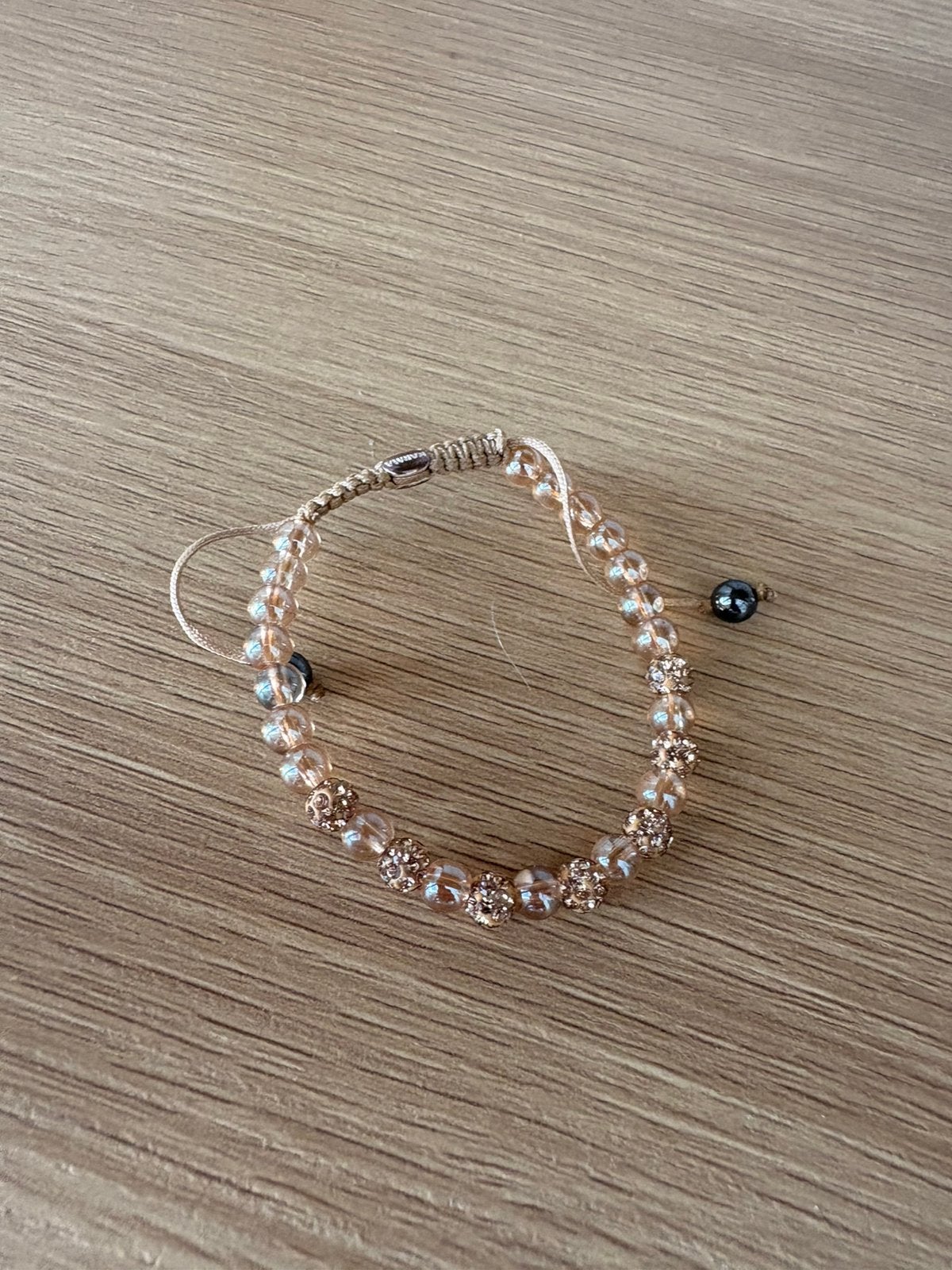 Karma armband gold, Sieraden, Tassen en Uiterlijk, Ophalen of Verzenden, Zo goed als nieuw, Goud