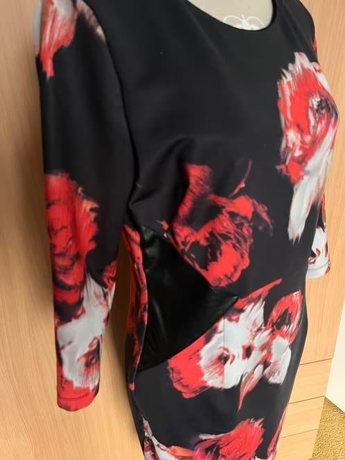 Donna Dura jurk maat 38, Kleding | Dames, Jurken, Maat 38/40 (M), Zwart, Ophalen of Verzenden, Zo goed als nieuw