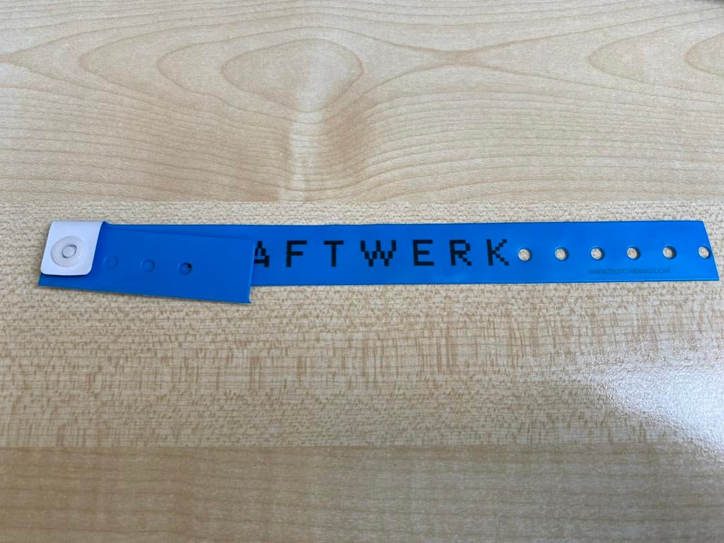Concert polsbandje Kraftwerk