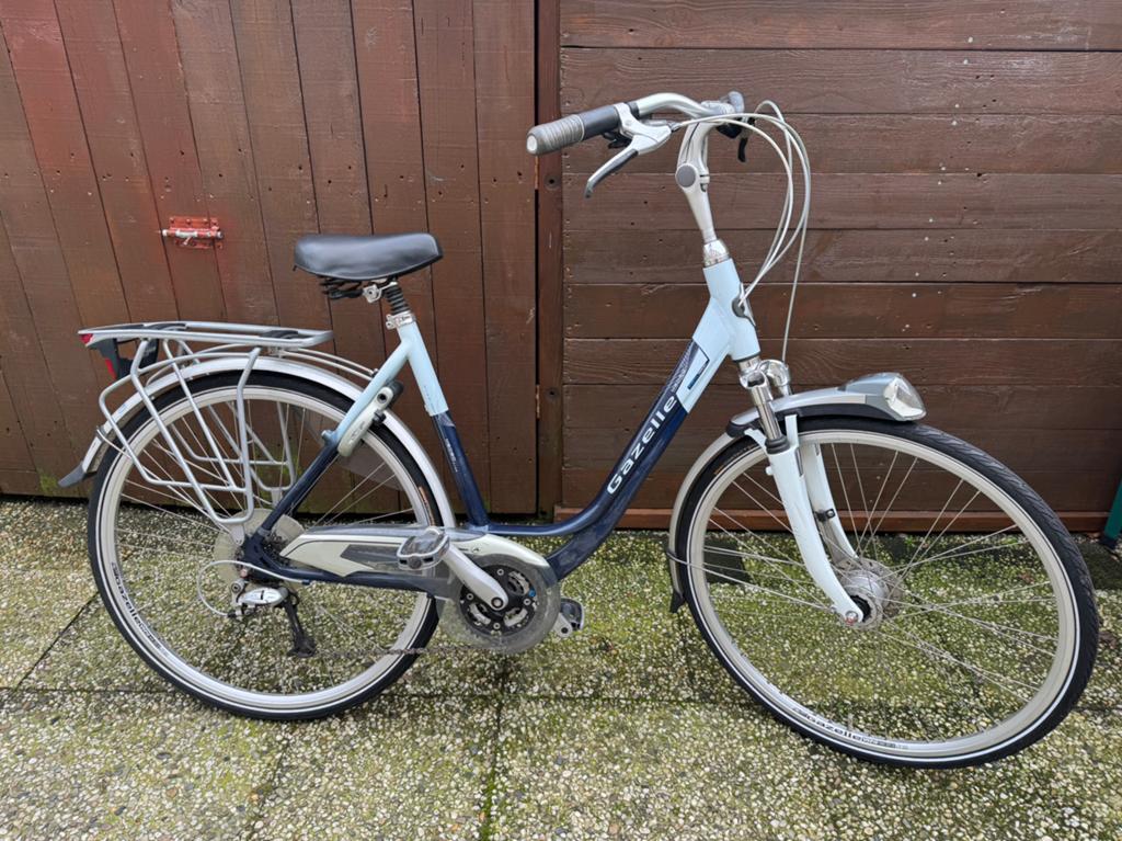 Heel mooie Gazelle damesfiets 24 versnellingen izgs, Ophalen, 53 tot 56 cm, Versnellingen, Gazelle