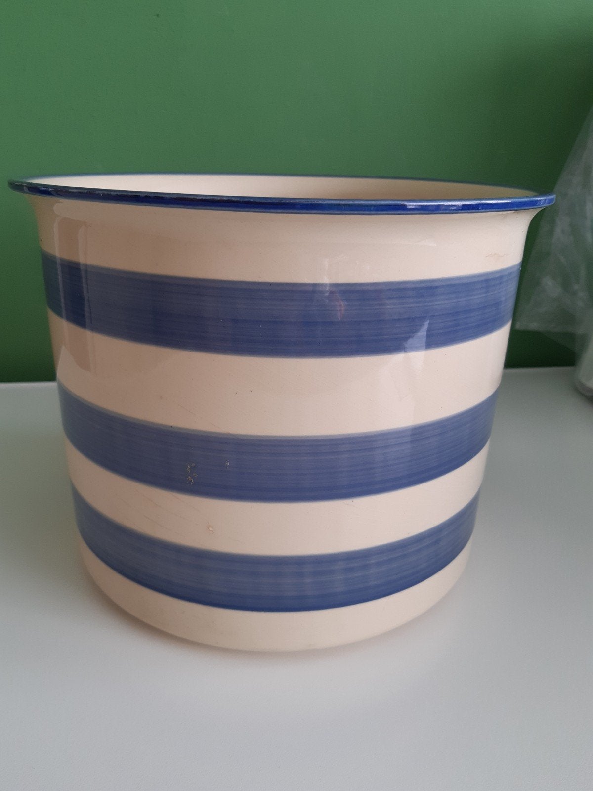 overbloempot, Ophalen, Rond, Aardewerk, Minder dan 40 cm