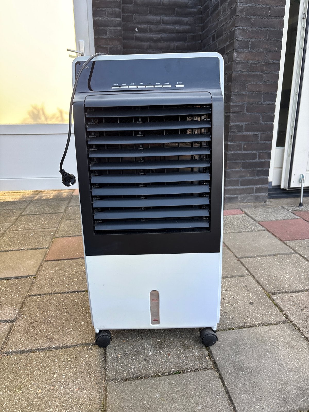 Mobiele Aircooler met Timer en Koelfunctie, Ophalen, Minder dan 60 m³, Timer, 3 snelheden of meer