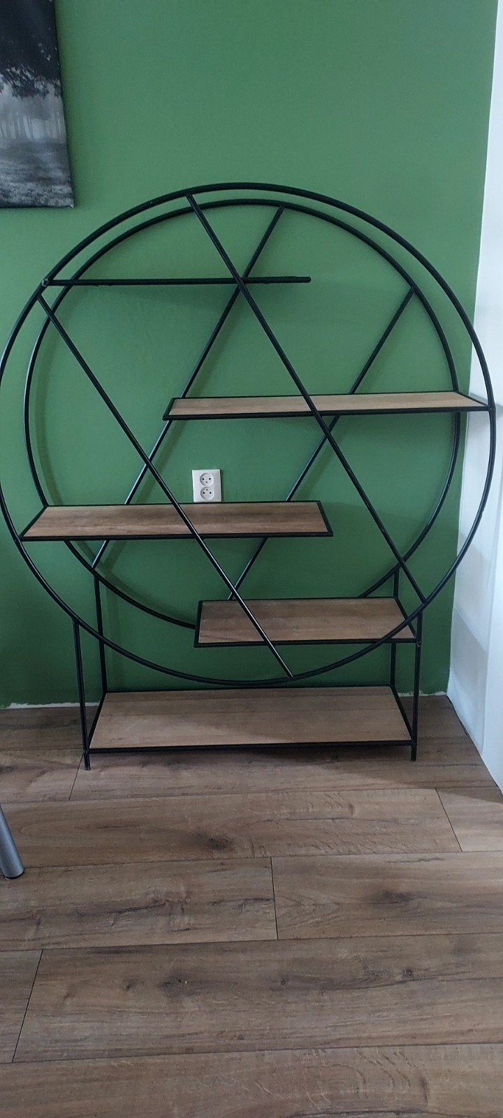 Wandrek rond staand, Huis en Inrichting, Woonaccessoires | Wandplanken en Boekenplanken, Ophalen, Gebruikt