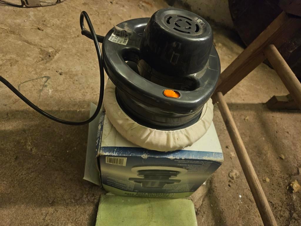 Polijstmachine, Ophalen