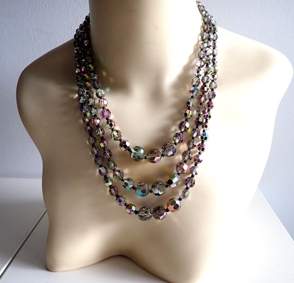 Schitterend vintage collier, Verzenden, Zo goed als nieuw, Overige materialen