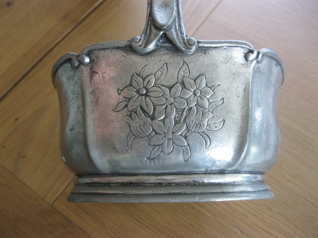 tinnen mandje € 15,00 /  3 eendjes € 5,00, Antiek en Kunst, Ophalen of Verzenden