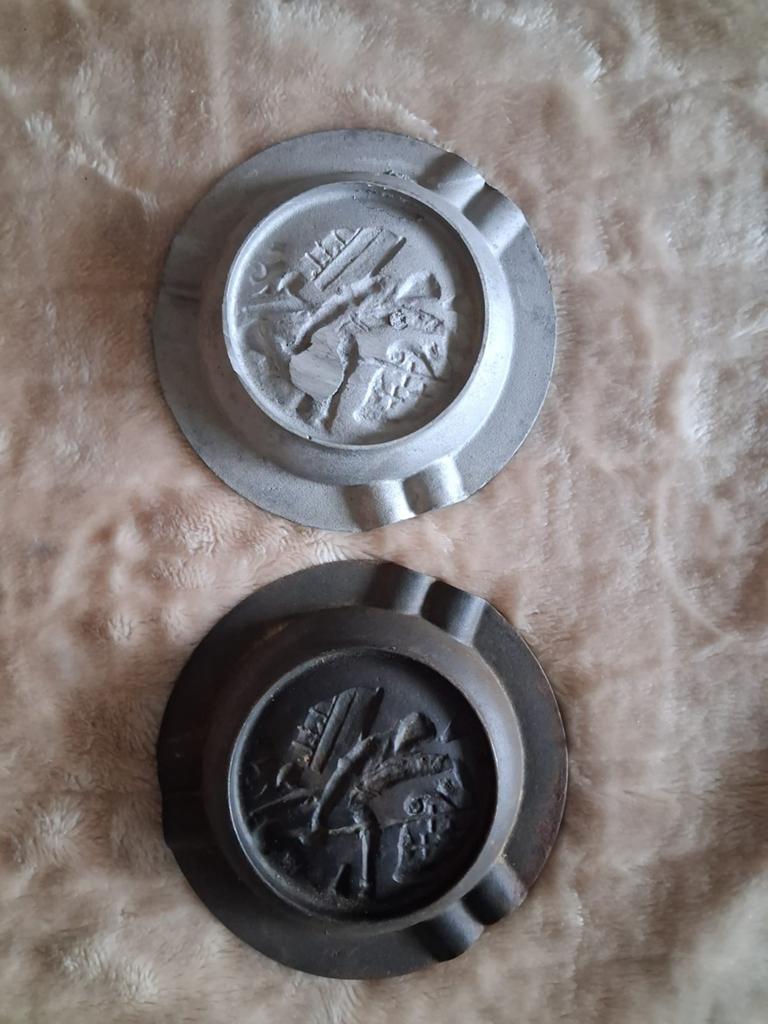 Antieke gietijzeren decoratie / haardplaten / industrieel, Antiek en Kunst, Ophalen of Verzenden