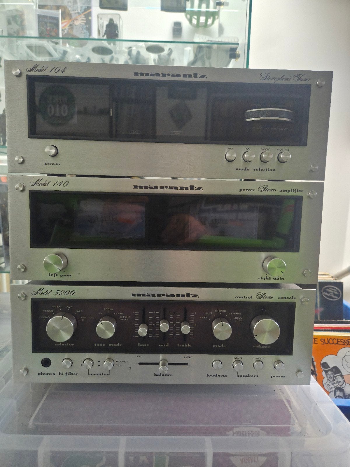 Vintage marantz stereo set, Ophalen, Gebruikt, Overige merken, Losse componenten