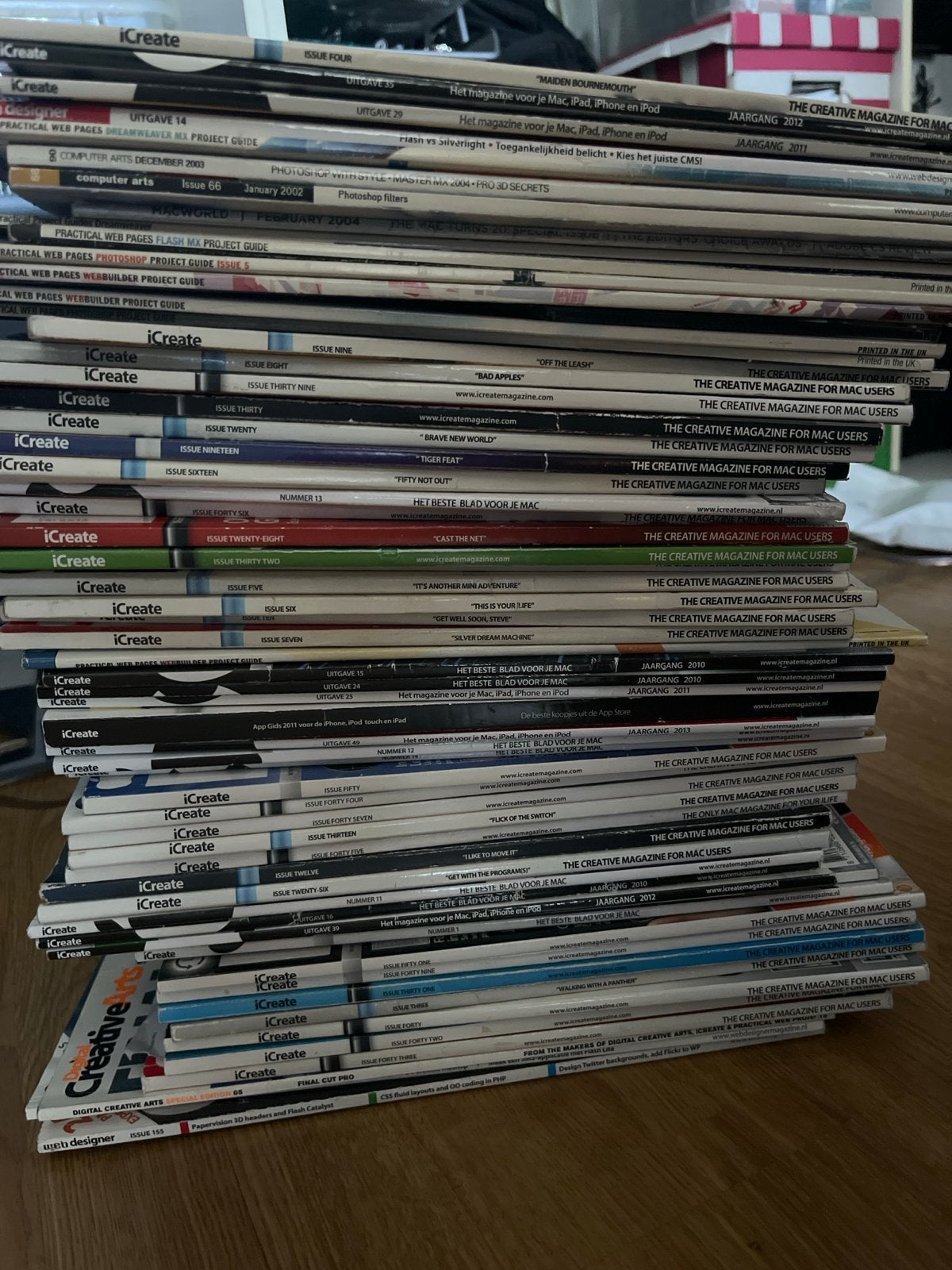 Grote collectie iCreate magazines, Boeken, Tijdschriften en Kranten, Ophalen of Verzenden, Gelezen, Overige typen