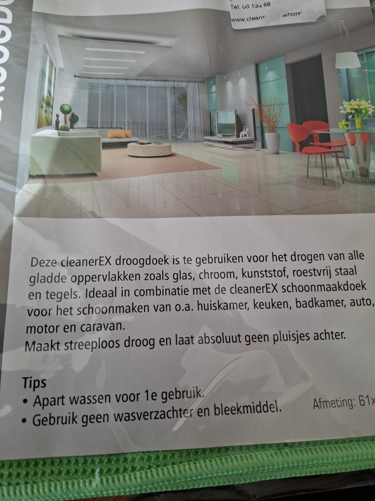 CleanerEX droogdoek, Ophalen of Verzenden, Nieuw