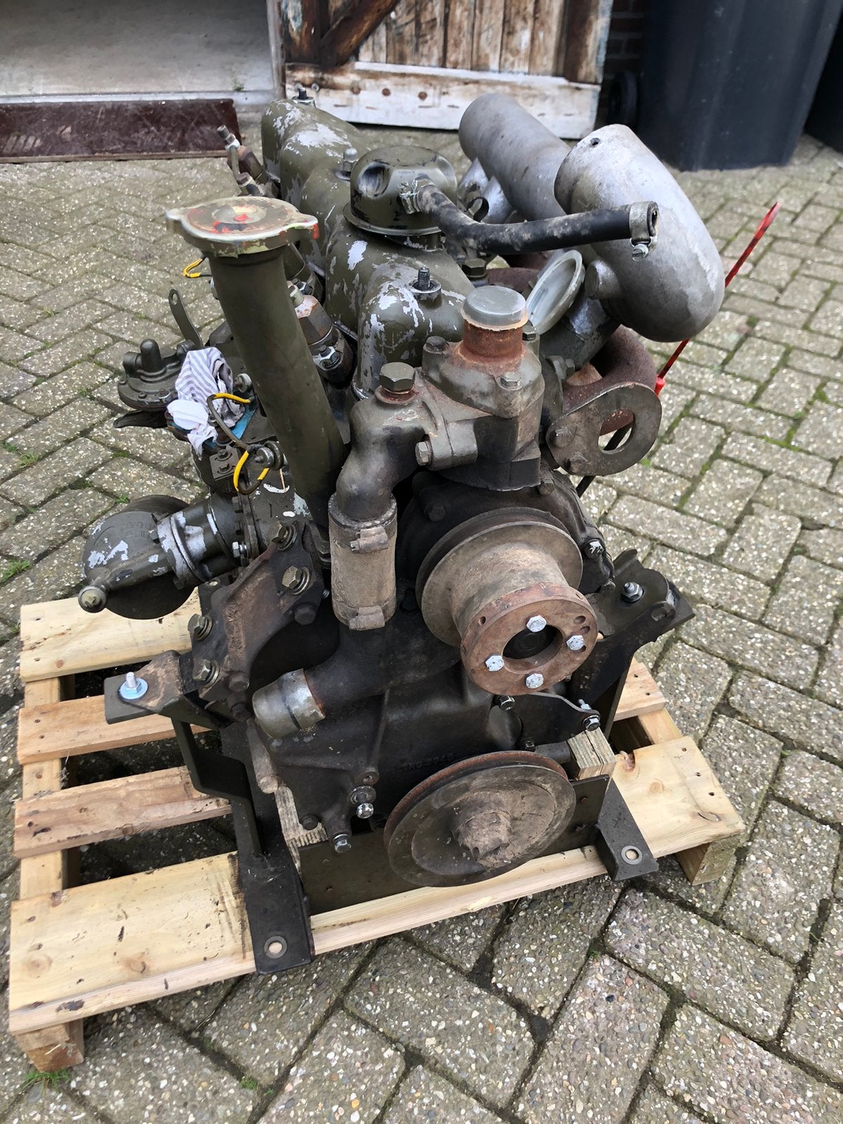 Land Rover Lightweight dieselblok 2,25lt, Ophalen, Gebruikt, Oldtimer onderdelen