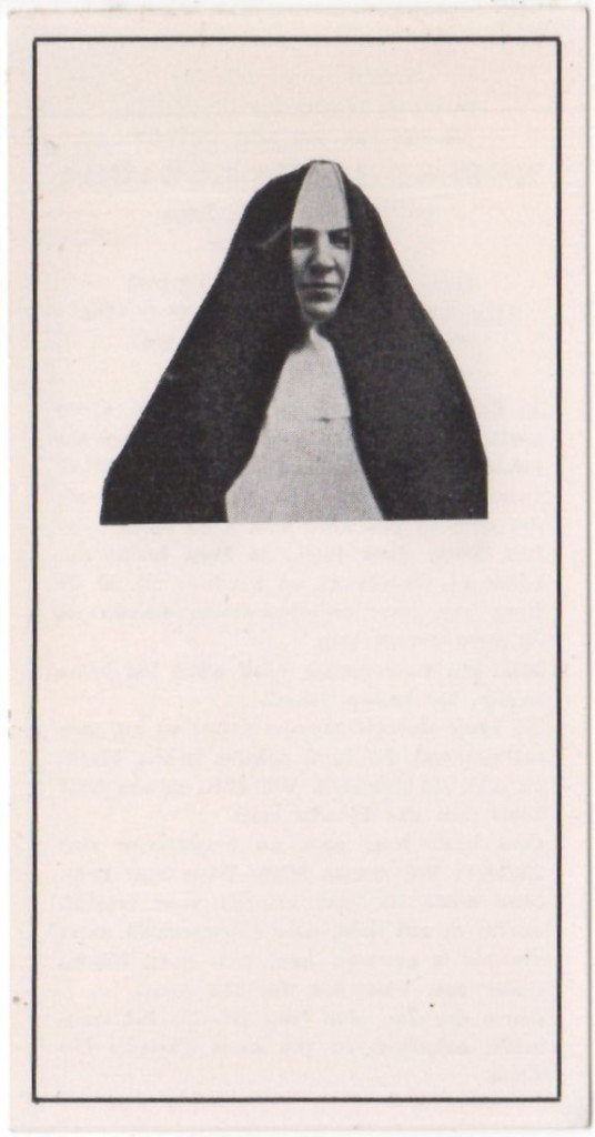 zr. Maria Veldt 1892 Castricum + 1965 Heerlen,  73 jaar oud, Ophalen of Verzenden