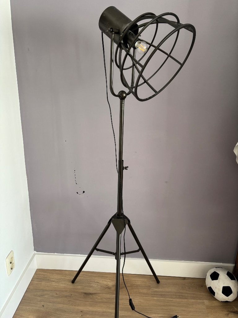 Staande lamp, Ophalen, Zo goed als nieuw, Metaal, 150 tot 200 cm