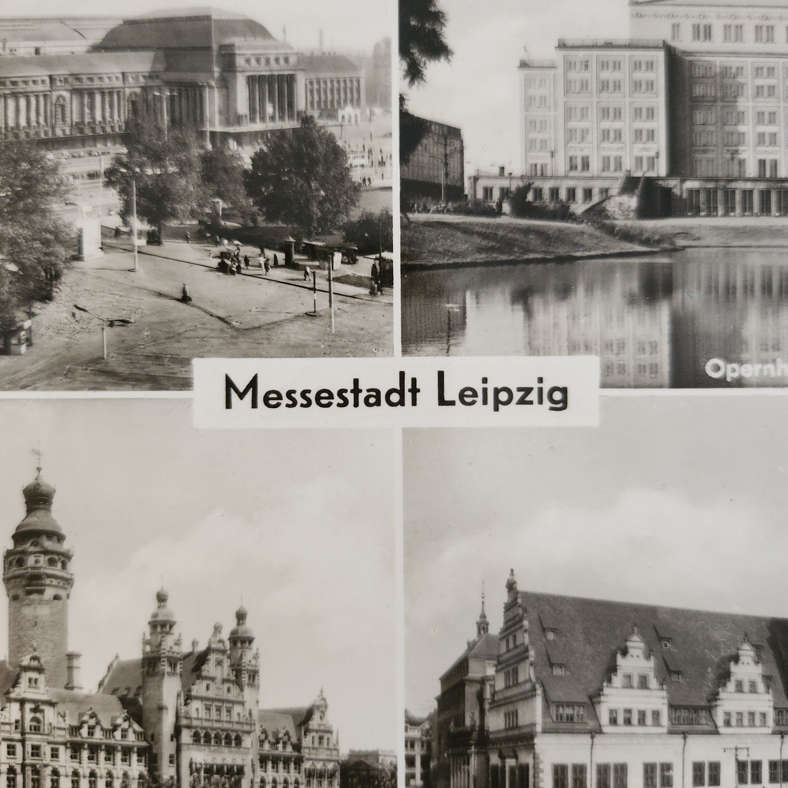 Echte foto ansichtkaart Leipzig DDR, gelopen, Verzenden, 1960 tot 1980, Gelopen, Duitsland