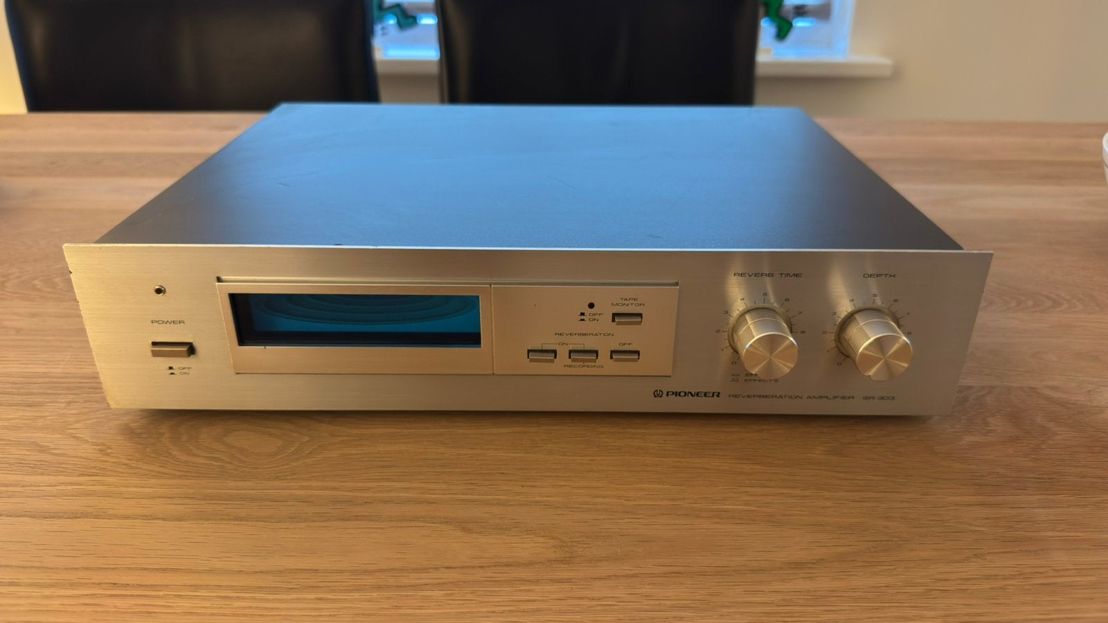 Vintage Pioneer SR-303 Reverberation Amplifier, Audio, Tv en Foto, Versterkers en Receivers, Ophalen of Verzenden, Gebruikt, 60 tot 120 watt