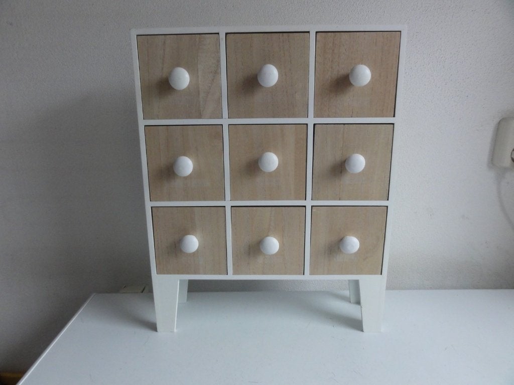 Ladenkastje mini mooi design Konimpex Doetinchem, Antiek en Kunst, Ophalen of Verzenden