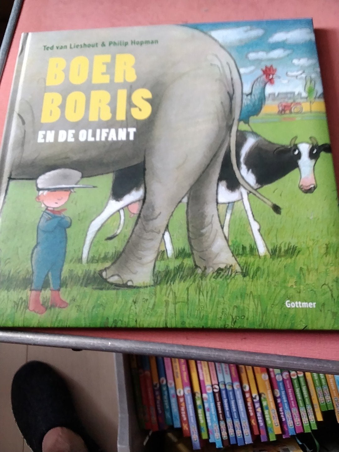 Ted van Lieshout & Philips hopman boer boris en de olifant, Ophalen of Verzenden, Zo goed als nieuw, Fictie algemeen
