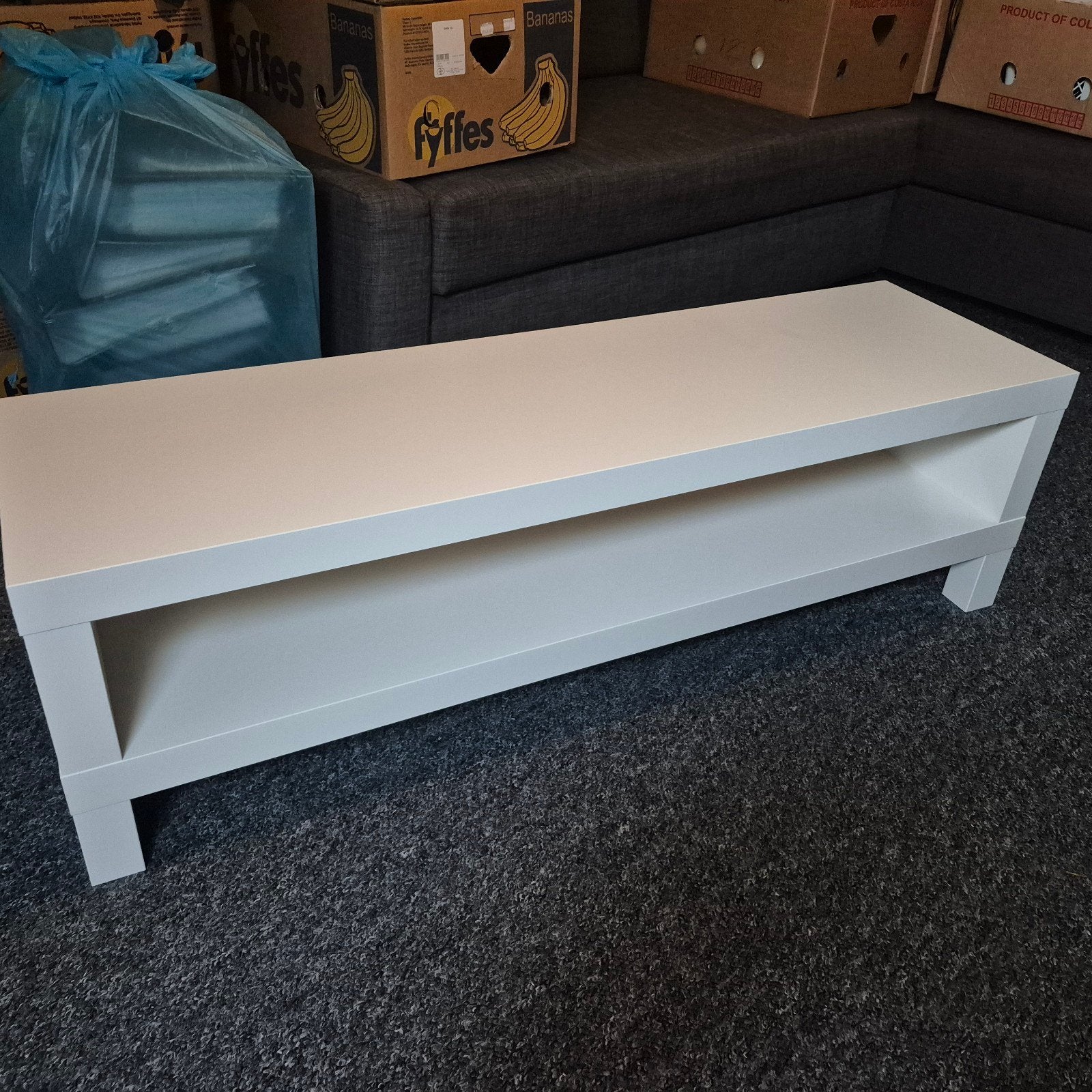 IKEA LACK TV-meubel wit - Zo goed als nieuw, Ophalen, 100 tot 150 cm, Zo goed als nieuw, Minder dan 100 cm