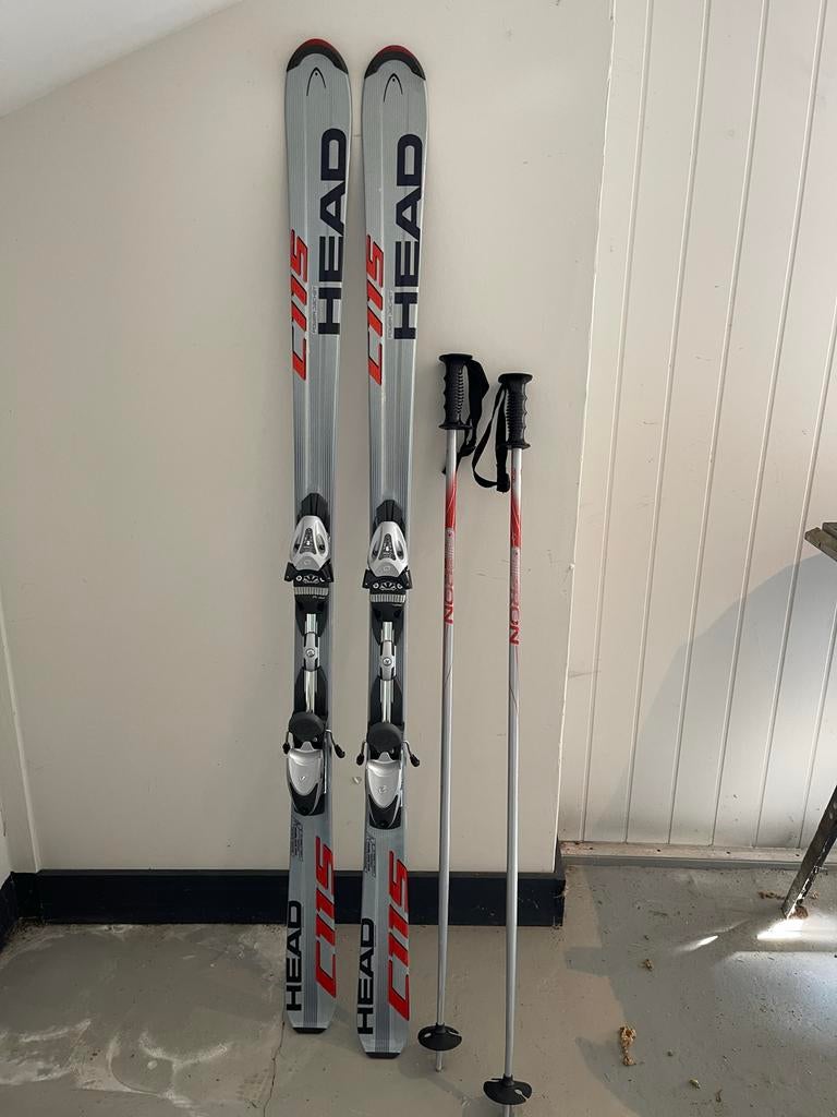 Head Ski's met schoenen maat 38 - Slechts 3x gebruikt!, Ophalen, Zo goed als nieuw, Skiën, Head