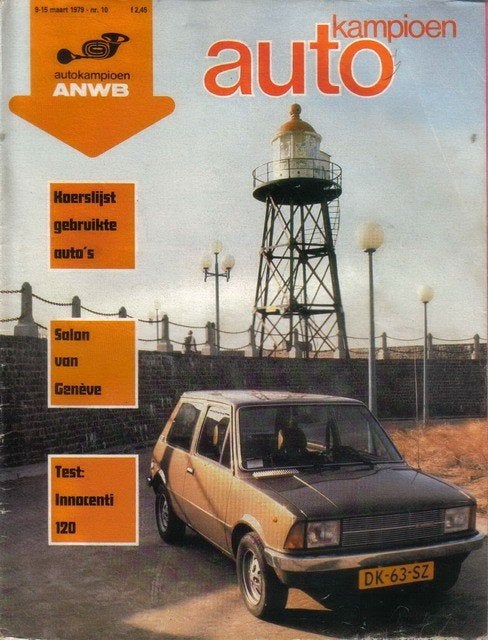Autokampioen 10 1979 : Innocenti Mini 120 L, Ophalen of Verzenden, Gelezen, Algemeen