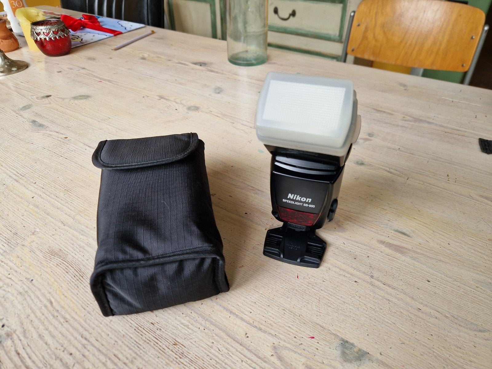 Nikon Speedlight SB-800 Flitser, Audio, Tv en Foto, Fotografie | Flitsers, Ophalen of Verzenden, Gebruikt, Nikon, Kantelbaar