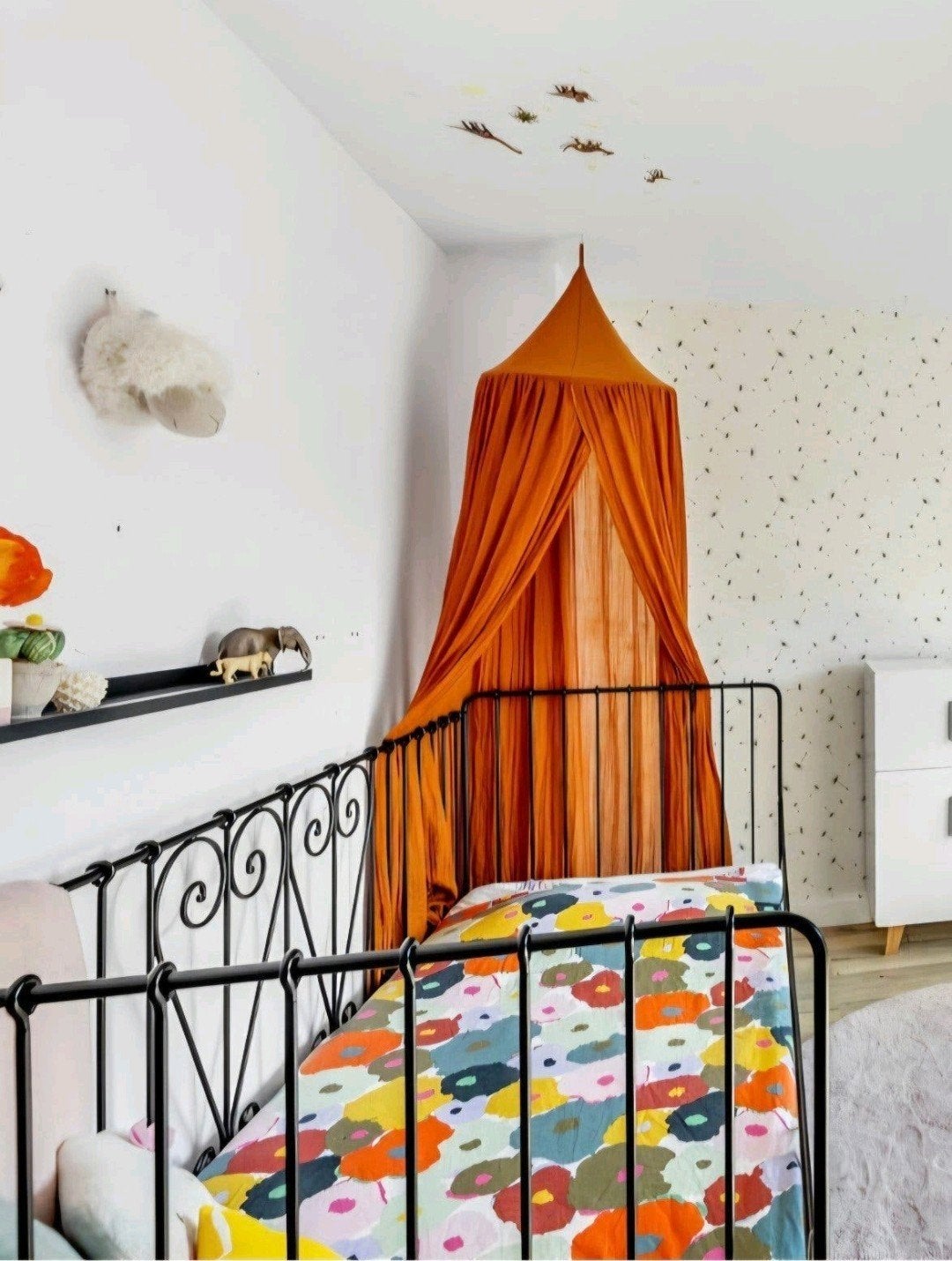 eenpersoonsbed, Ophalen, Lamp