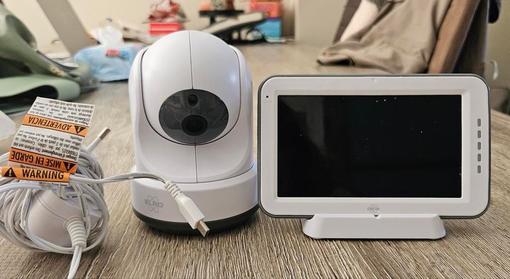 ELRO Babyfoon BC4000 met camera en beeldscherm, Kinderen en Baby's, Babyfoons, Ophalen of Verzenden, Zo goed als nieuw, 100 tot 250 meter