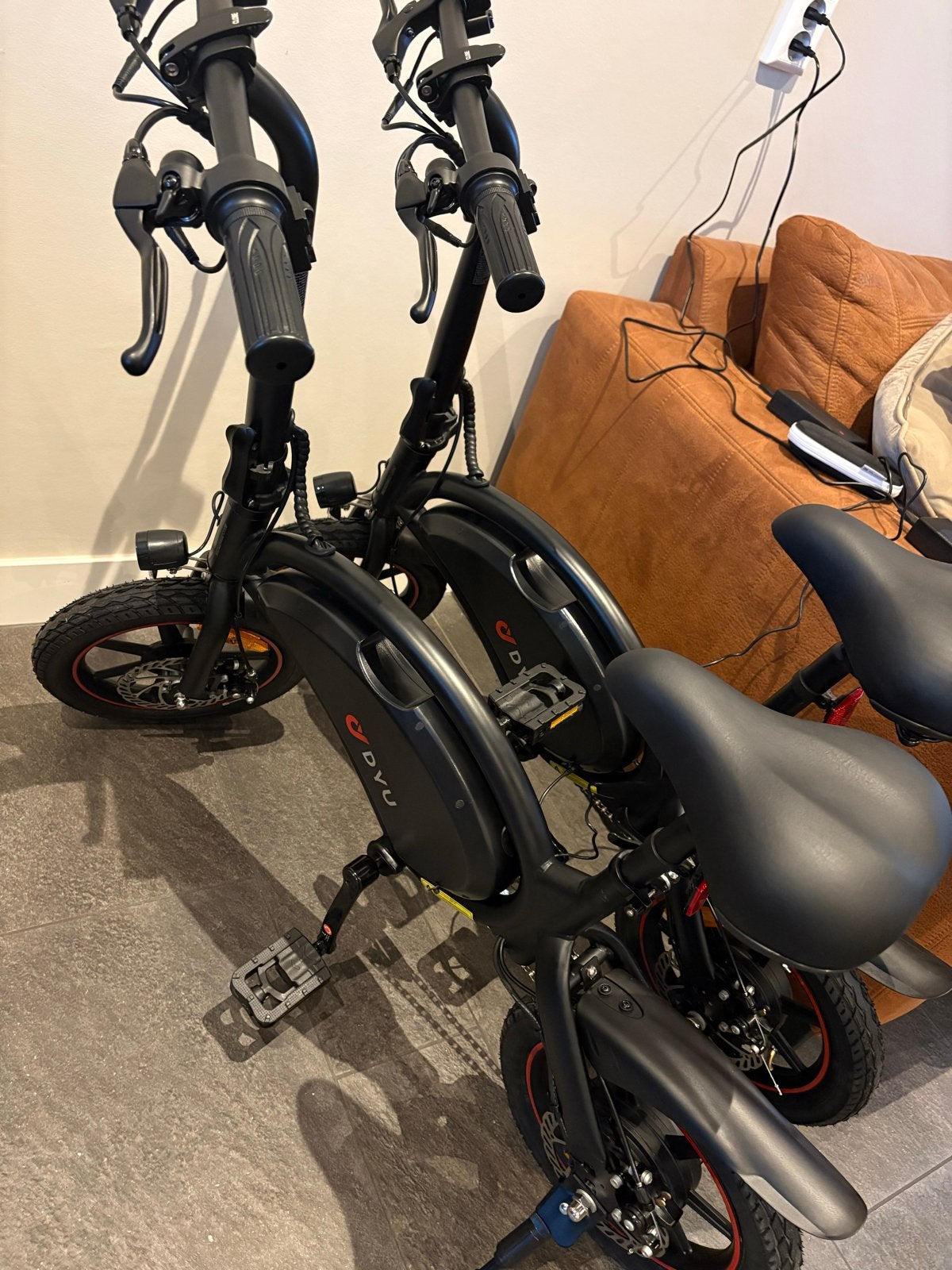 2x DYU D3S Opvouwbare E-bike.  nieuw, Nieuw, Minder dan 47 cm, 30 tot 50 km per accu, Ophalen