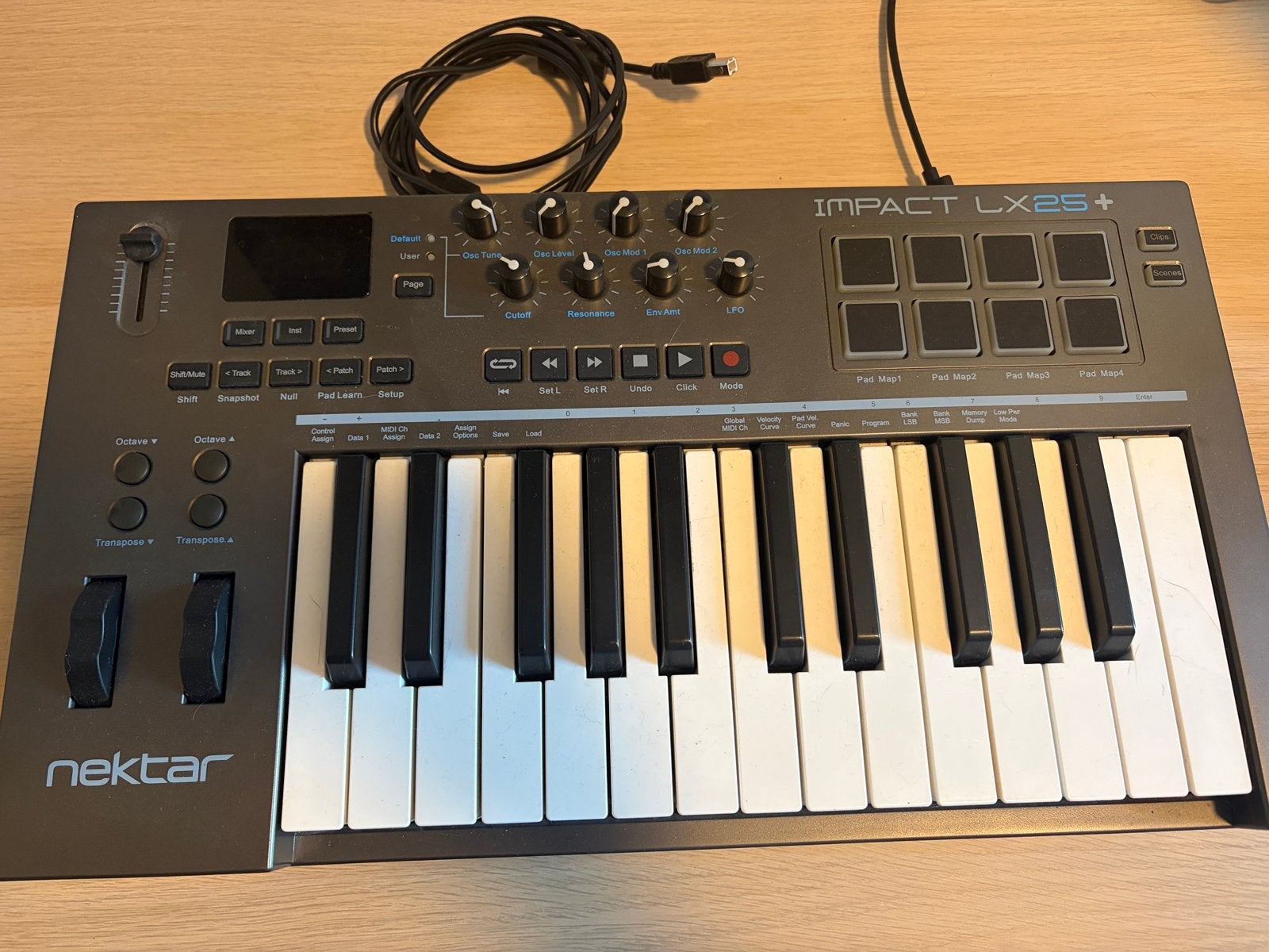 Nektar Impact LX25+, Ophalen of Verzenden, Zo goed als nieuw