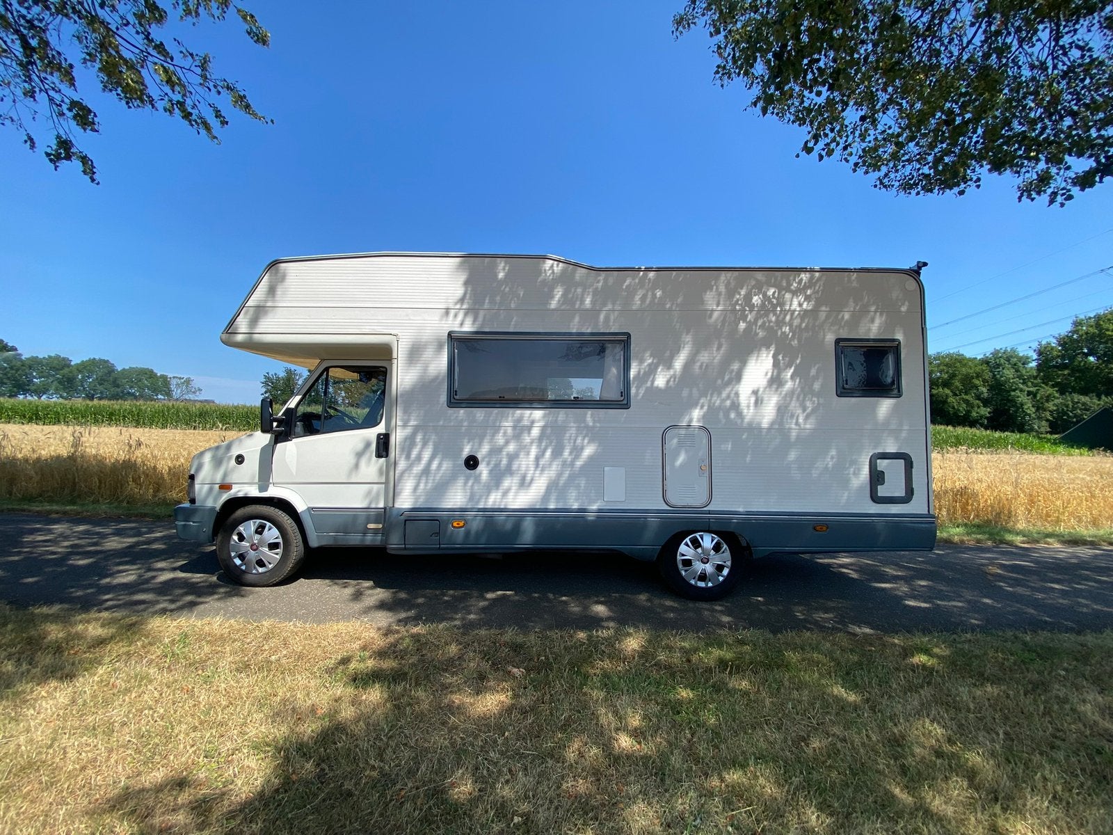 Fia ducato 2.5 td camper, Caravans en Kamperen, Standaard zit, Alkoof, 6 tot 7 meter, Diesel