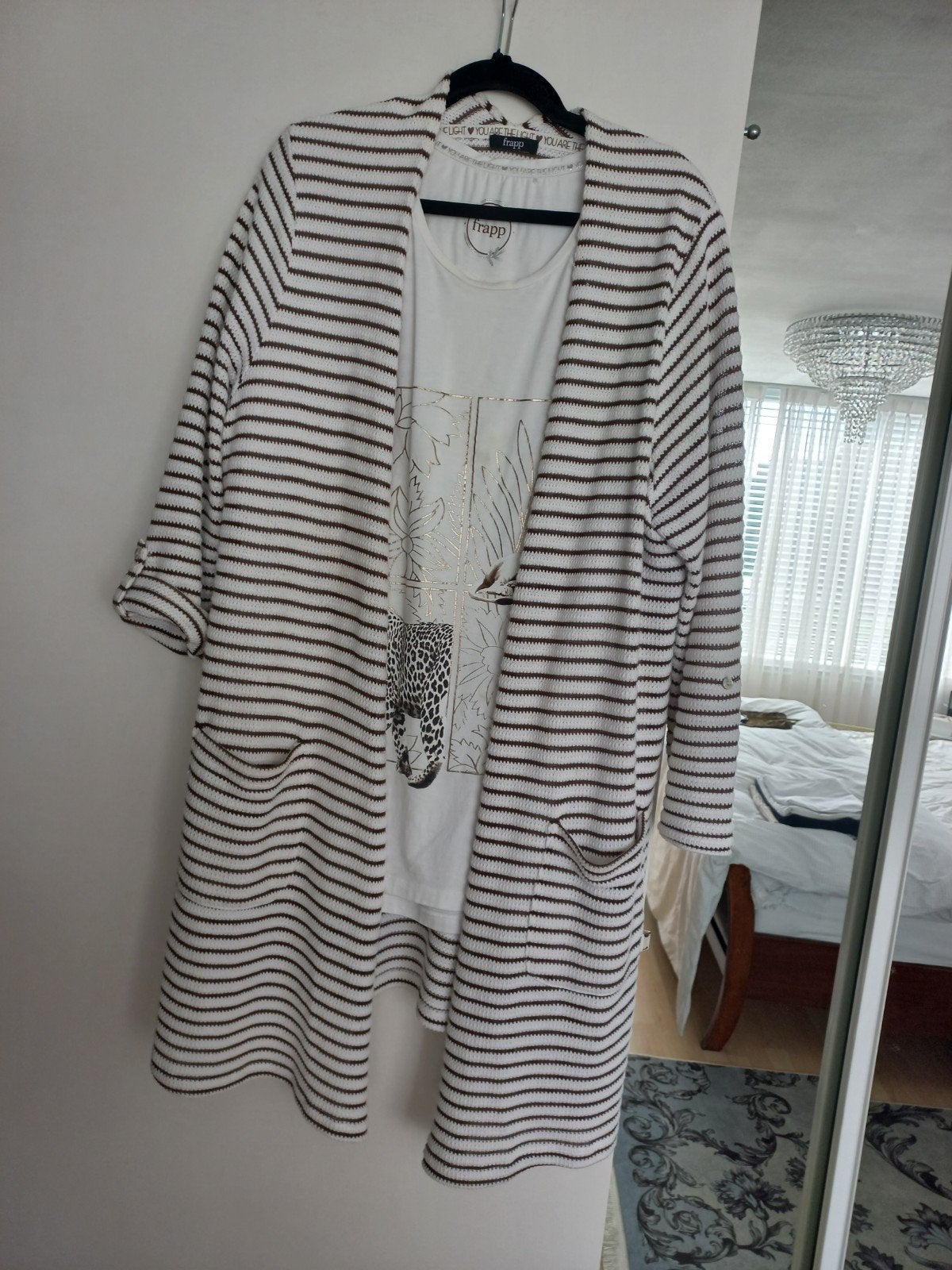 Frapp gestreept vest maat 48, Kleding | Dames, Ophalen of Verzenden, Maat 46/48 (XL) of groter