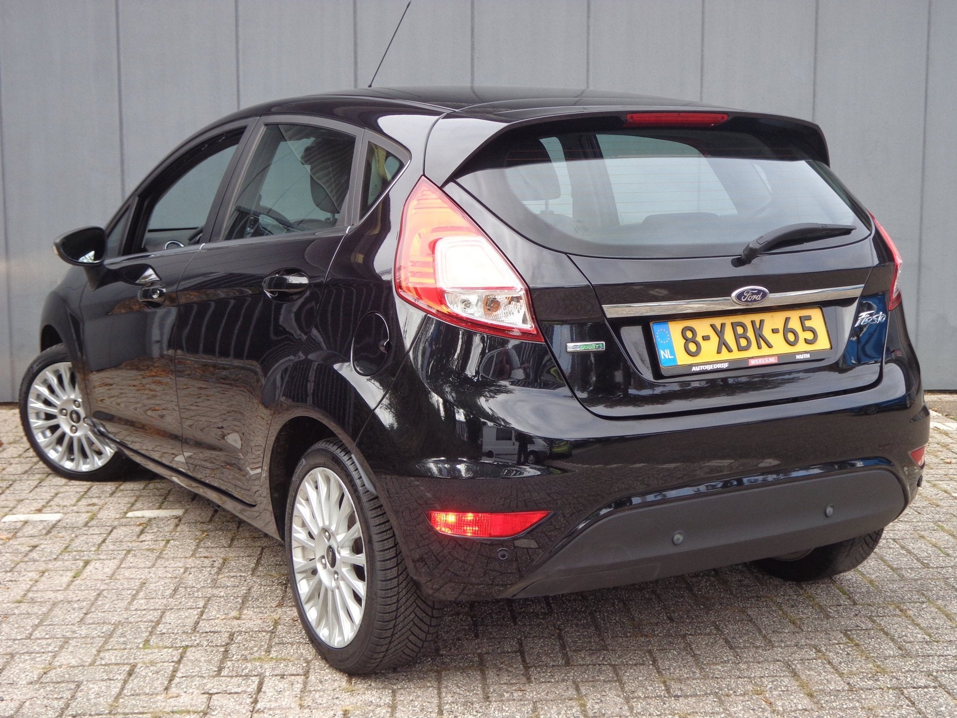 Ford Fiesta 1.0 EcoBoost Titanium Top Staat,1EigDealer Ondrh, Auto's, Voorwielaandrijving, 101 pk, Alcantara, Origineel Nederlands