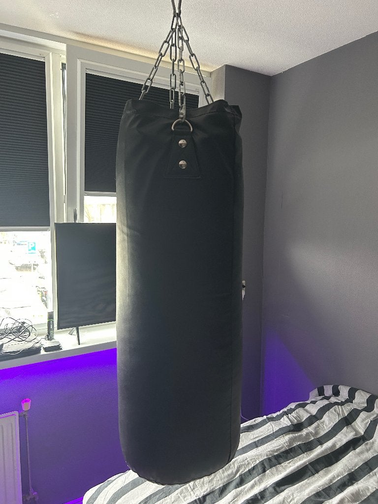 Bokszak Classic zwart - 100cm, Ophalen, Zo goed als nieuw, Bokszak