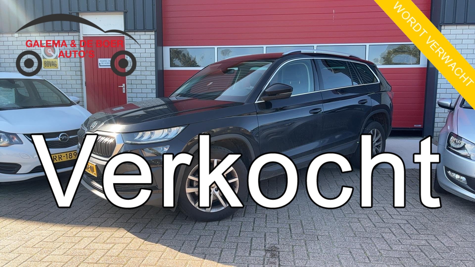 Skoda Kodiaq 1.5 TSI Business Edition 7p. TREKHAAK / CAMERA, Auto's, Voorwielaandrijving, Dealer onderhouden, 4 cilinders, 150 pk