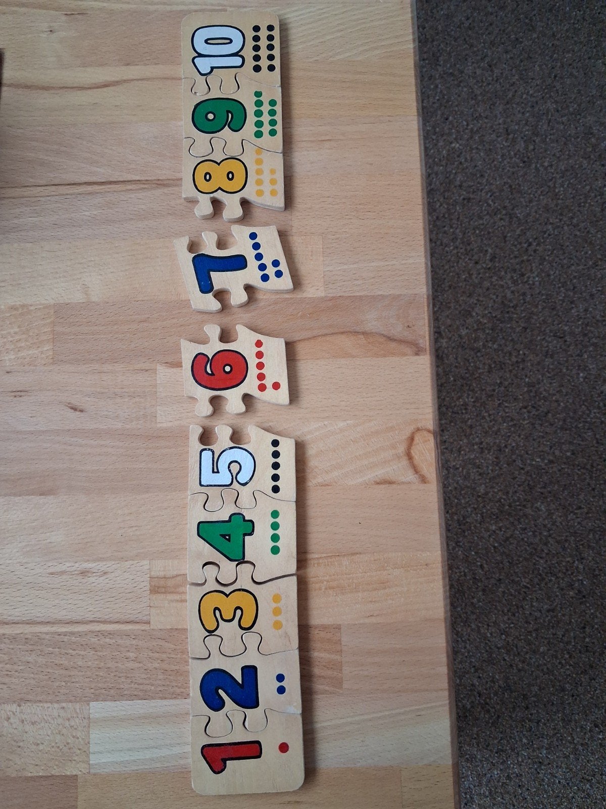 cijferpuzzel, Ophalen