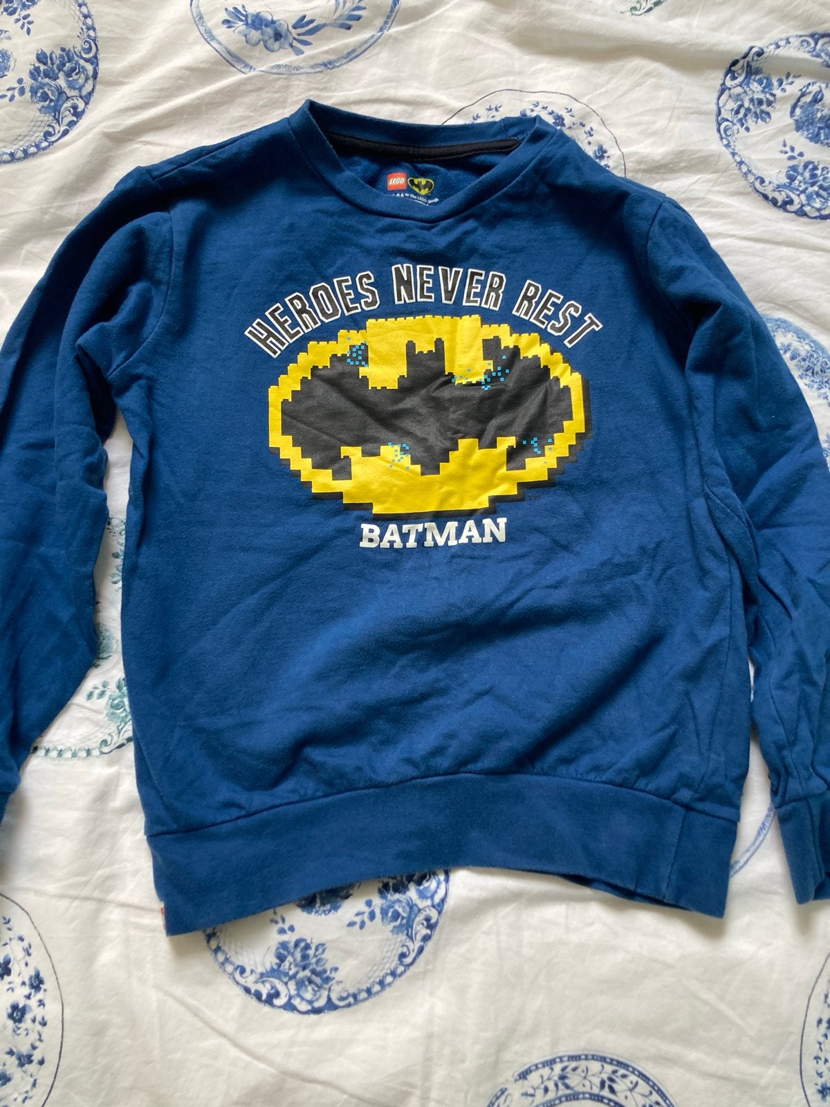 Lego Batman trui blauw maat 140, Ophalen of Verzenden, Gebruikt, Jongen, Trui of Vest